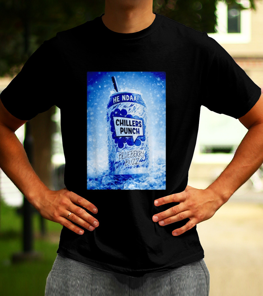 Blueberry Buzz He Ndaa Chillers Punch Can T-Shirt