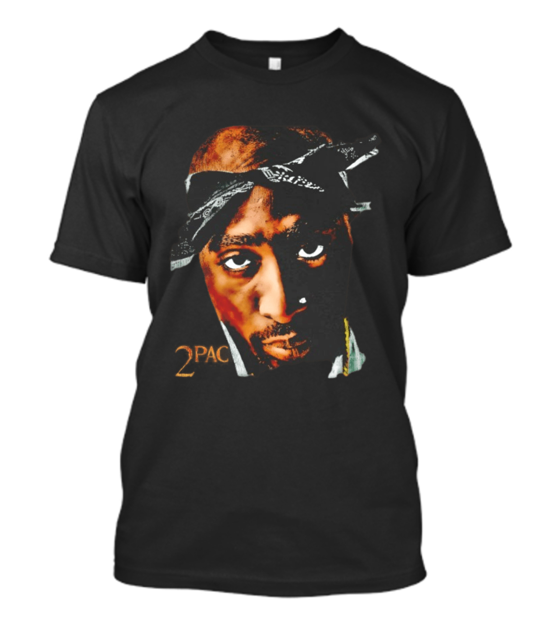 2Pac Bandana Style Face T-Shirt