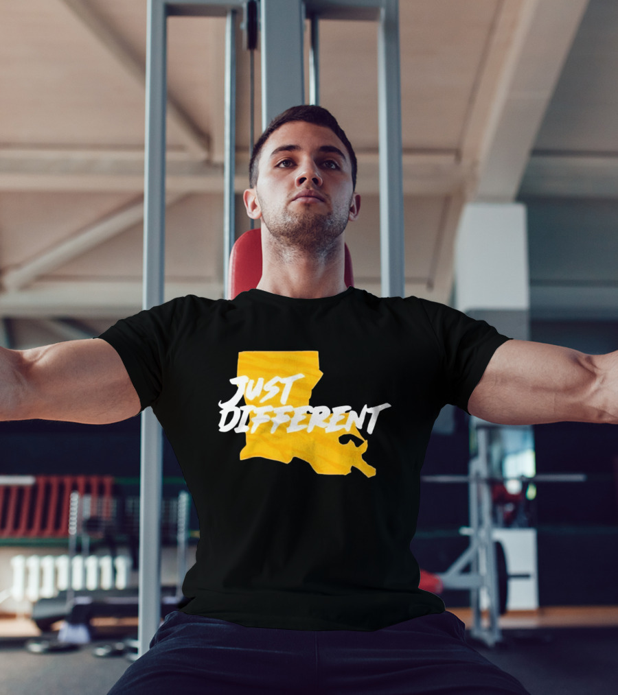 Just Different Louisiana State T-Shirt