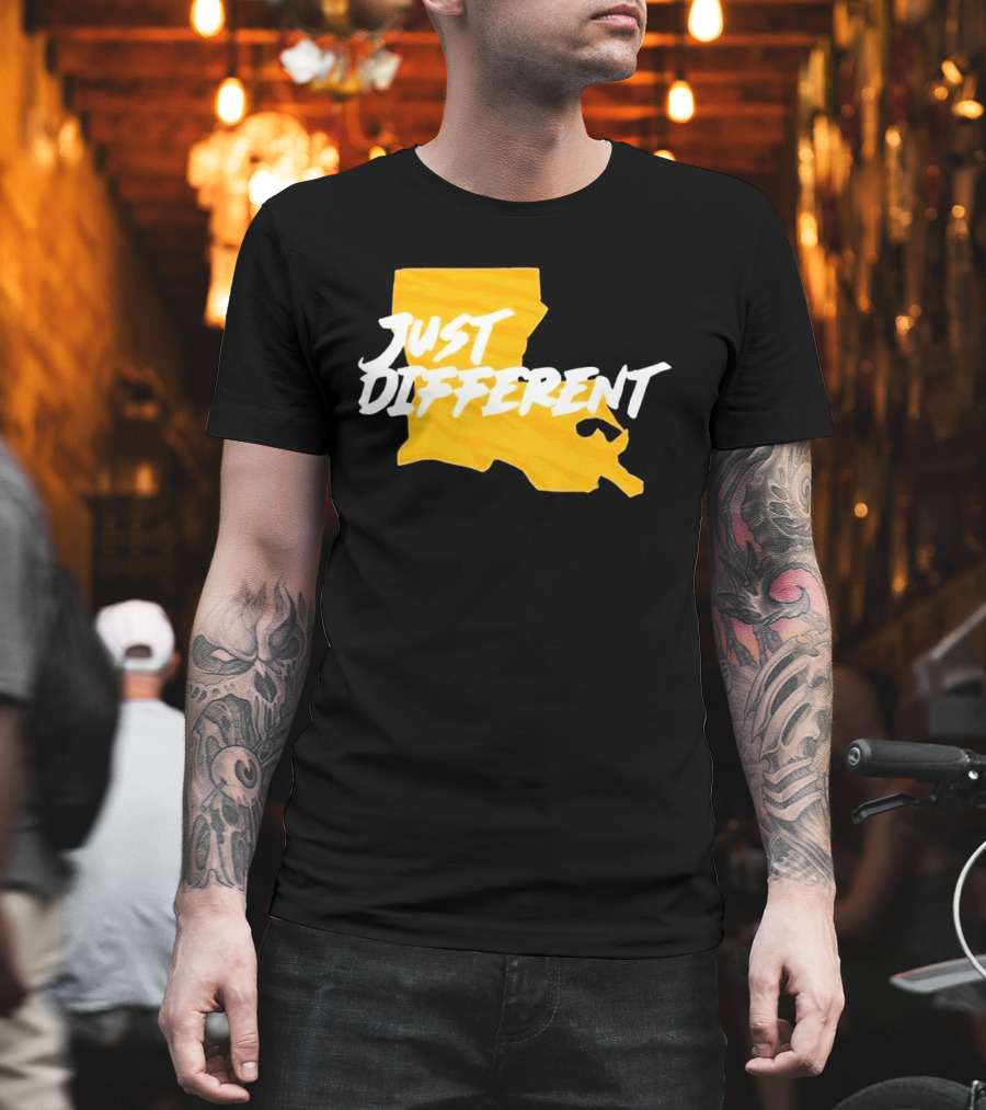 Just Different Louisiana State T-Shirt