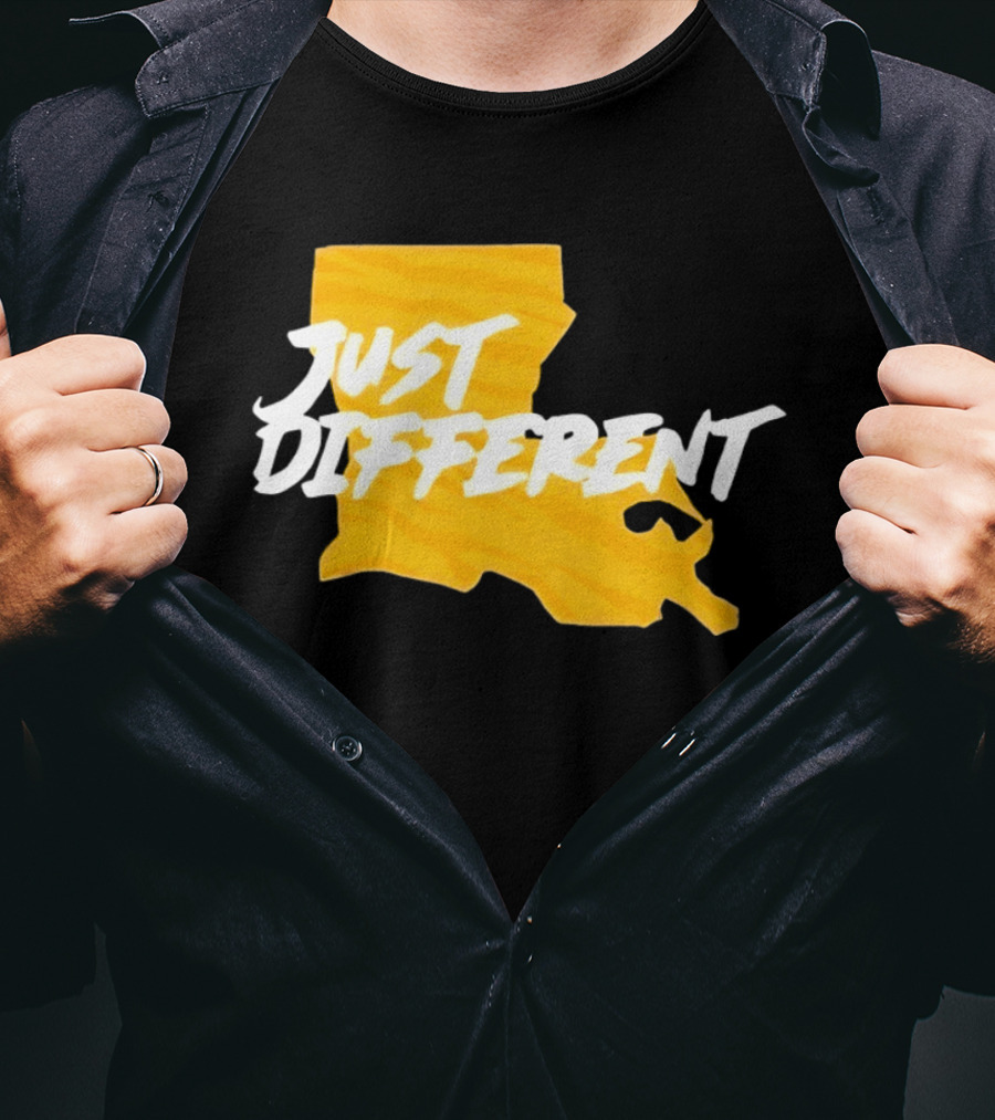 Just Different Louisiana State T-Shirt