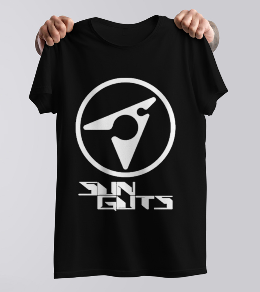 Sun Guts Circular Monogram T-Shirt