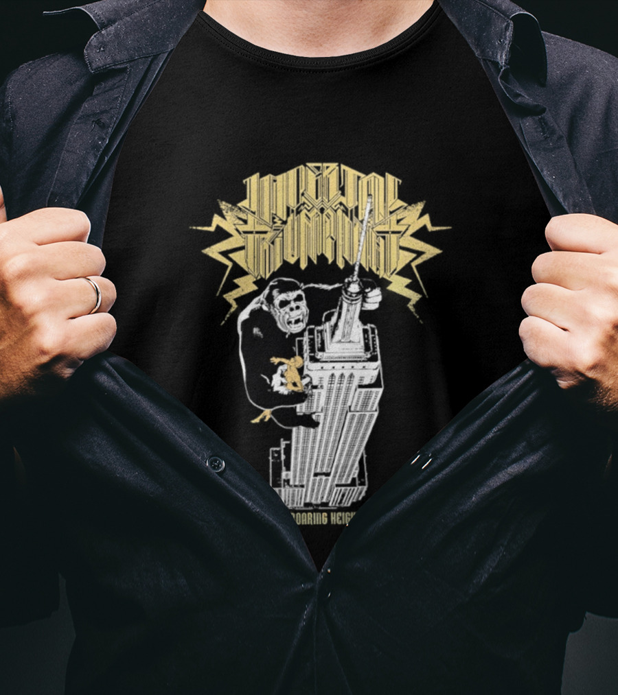 Kong The Roaring Heights Empire State Building Adventure T-Shirt