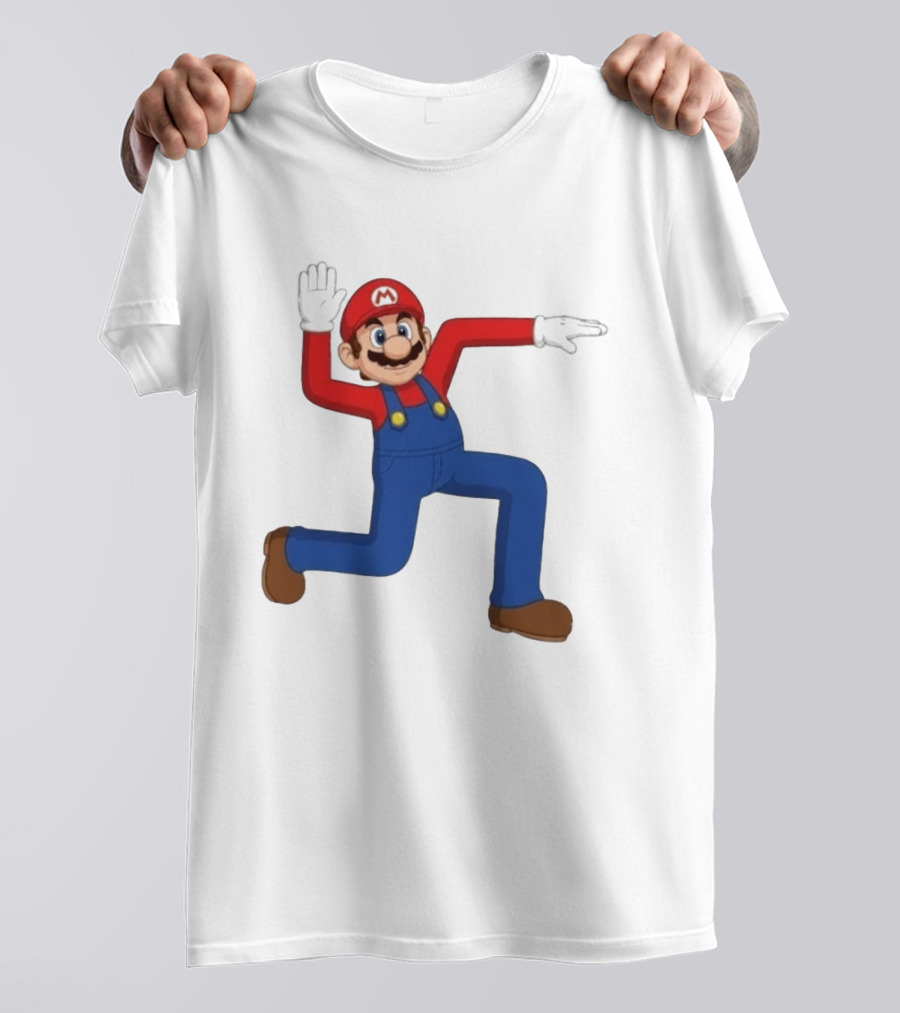 Super Mario Swastika T-Shirt