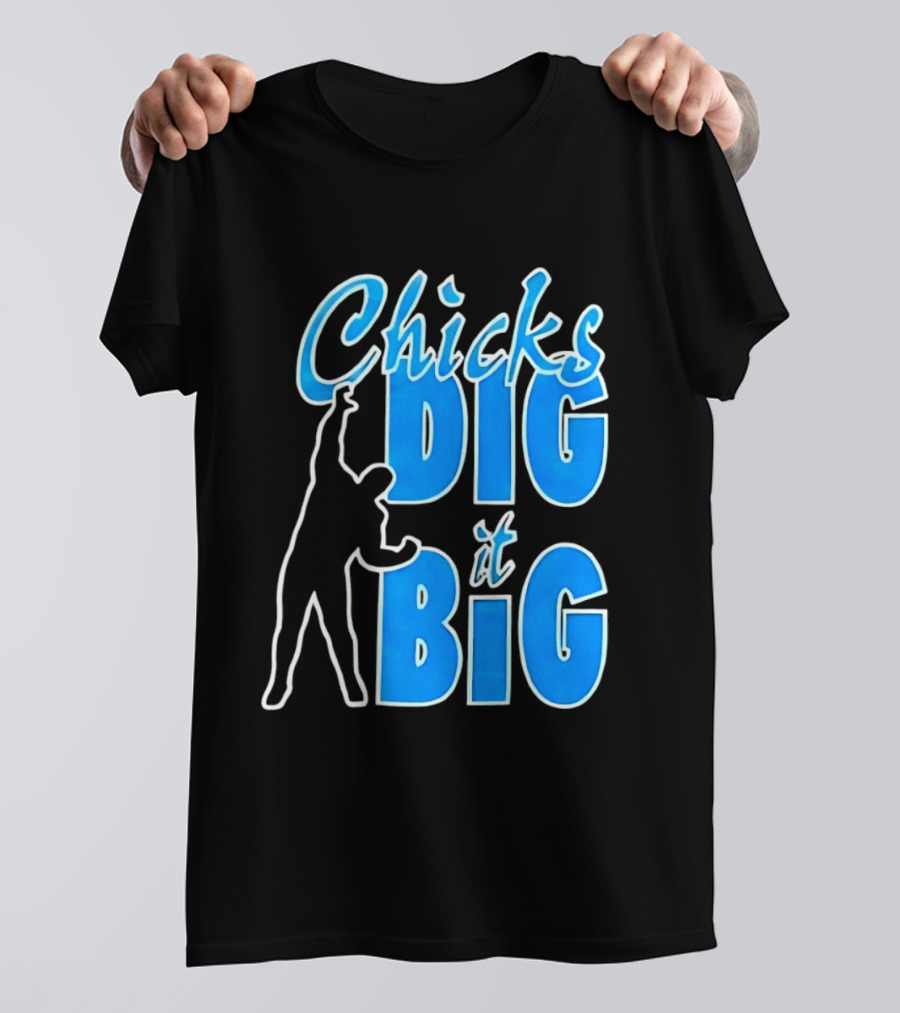 WWE Chicks Dig It Big Silhouette Gesture T-Shirt
