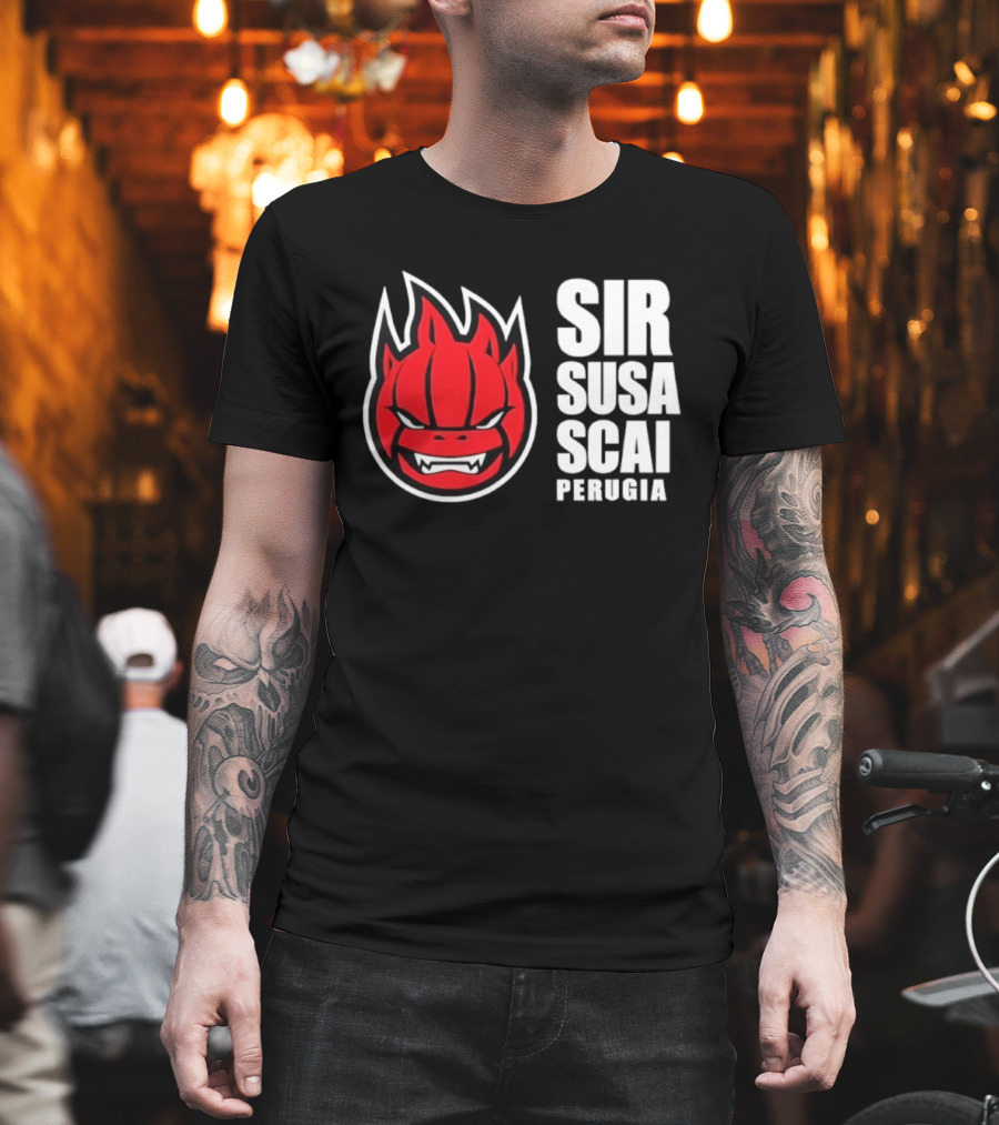 Sir Susa Scai Perugia Fierce Flames T-Shirt