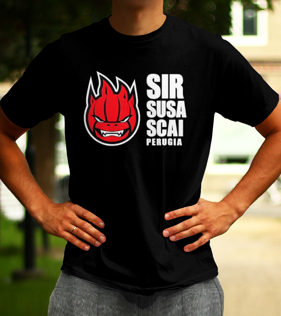 Sir Susa Scai Perugia Fierce Flames T-Shirt