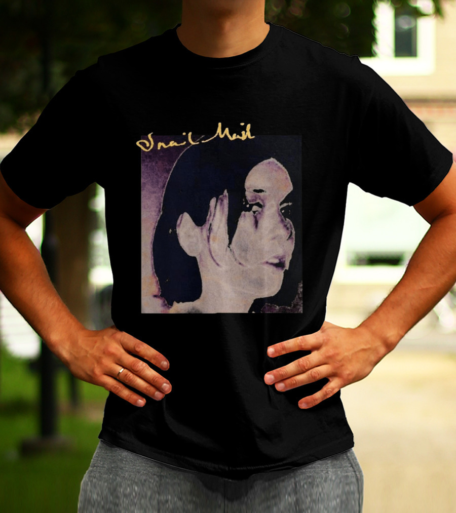 Snail Mail Distorted Face T-Shirt