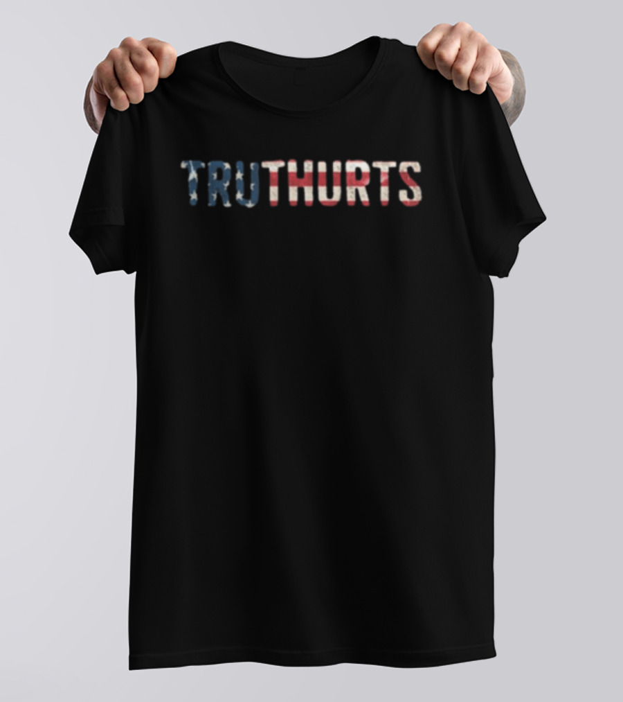 TRUTHURTS Stars And Stripes American Flag T-Shirt