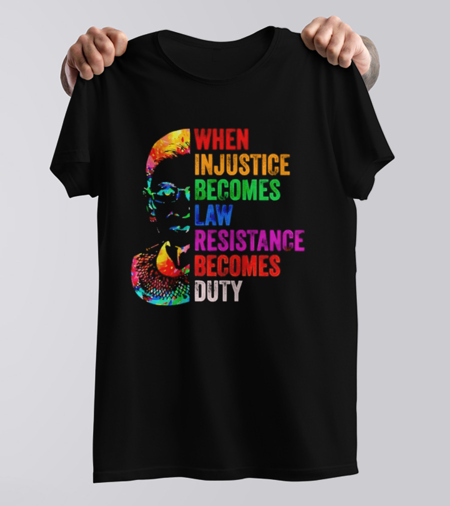 When Injustice Becomes Law Resistance Becomes Duty Inspirational St. Patrick Women's T-Shirt