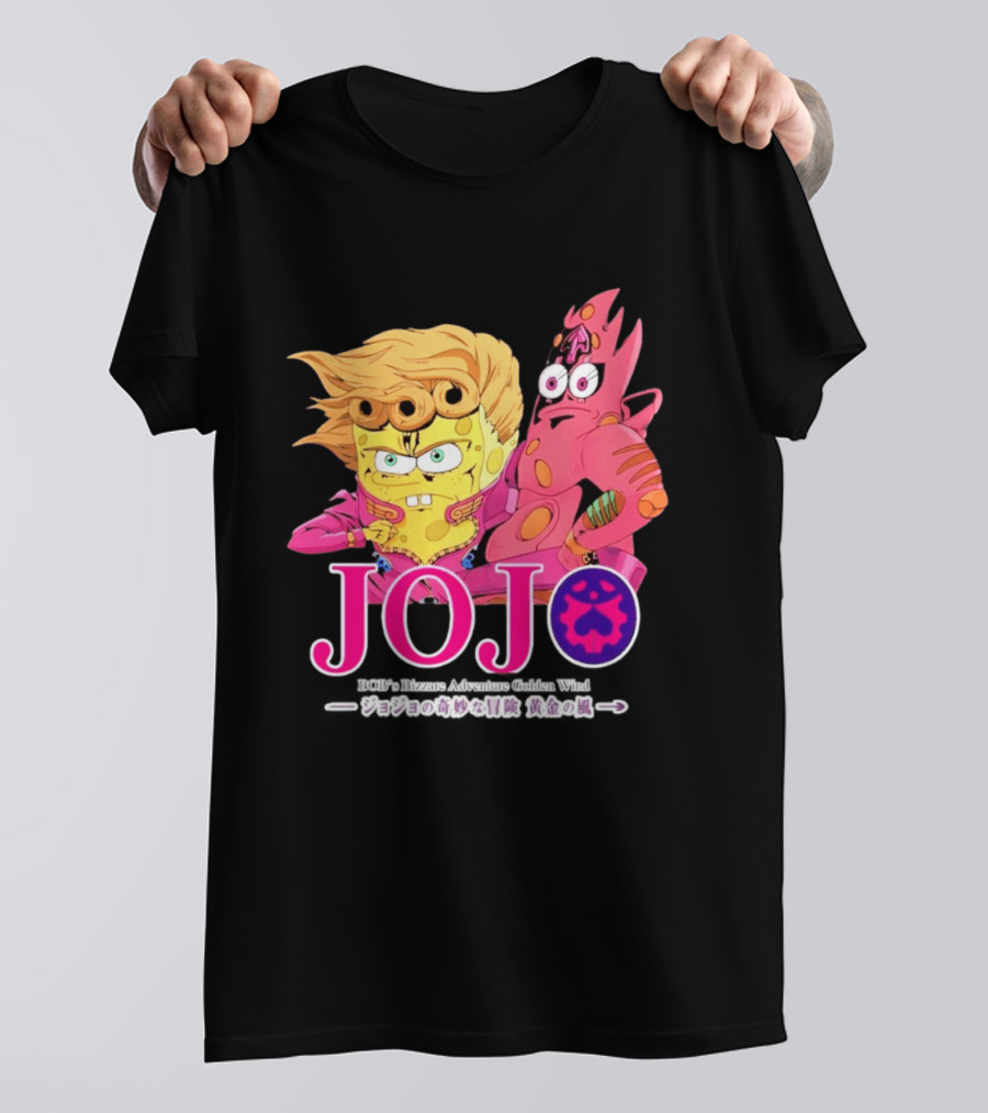 Jojo Giornobob Crossover Anime T-Shirt