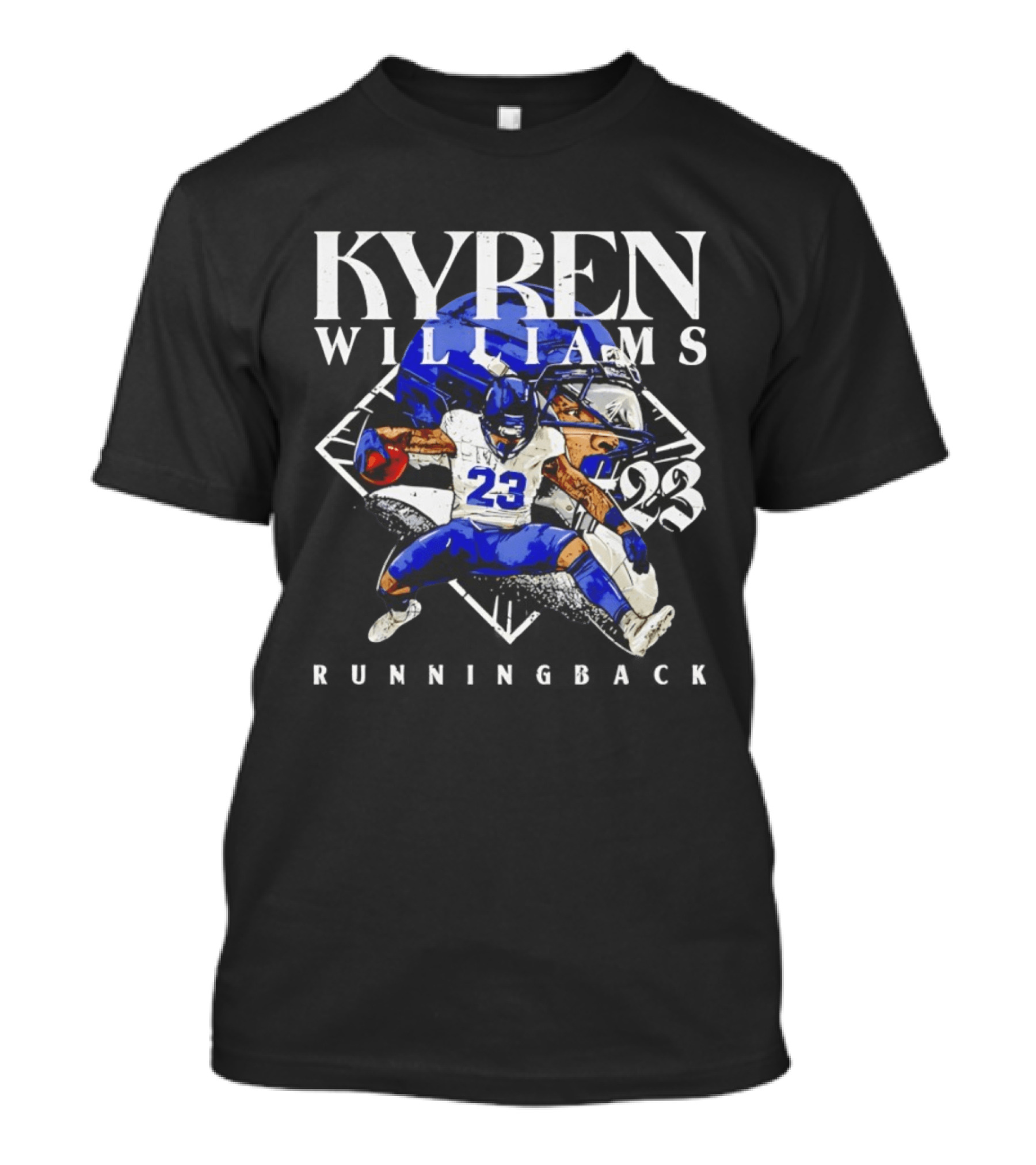 Kyren Williams 23 Los Angeles Rams Hurdle Running Back 2023 T-Shirt