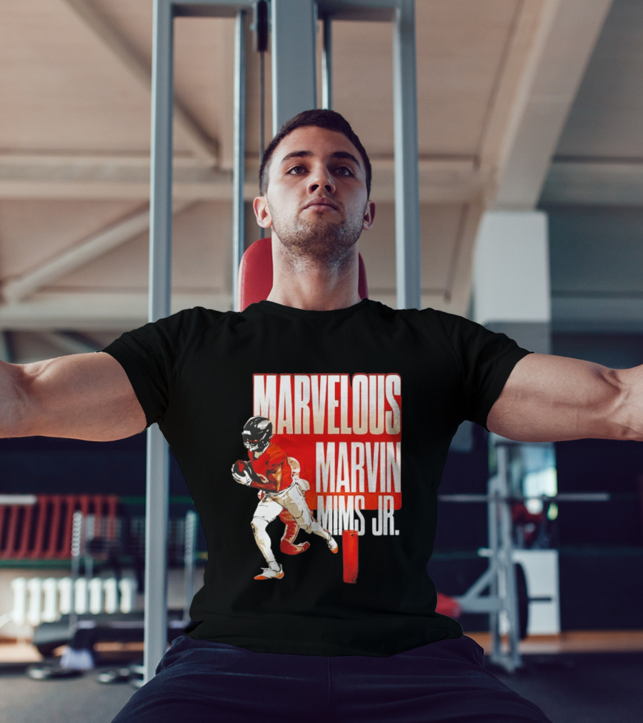 Marvelous Marvin Mims Jr Denver Broncos Football Star T-Shirt