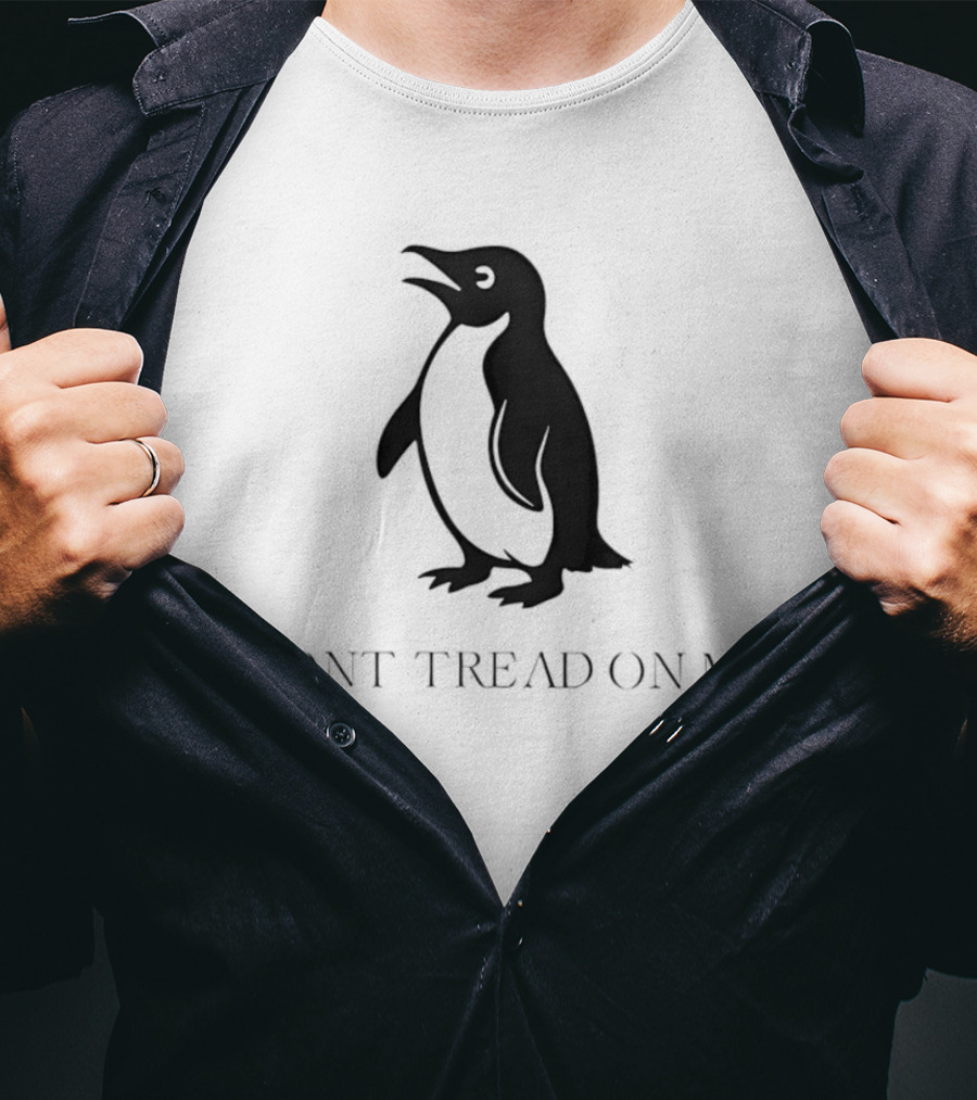 Penguin Don't Tread On Me T-Shirt