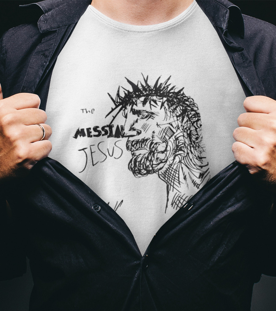 The Messiah Jesus Sketch By E. Elijah VII T-Shirt