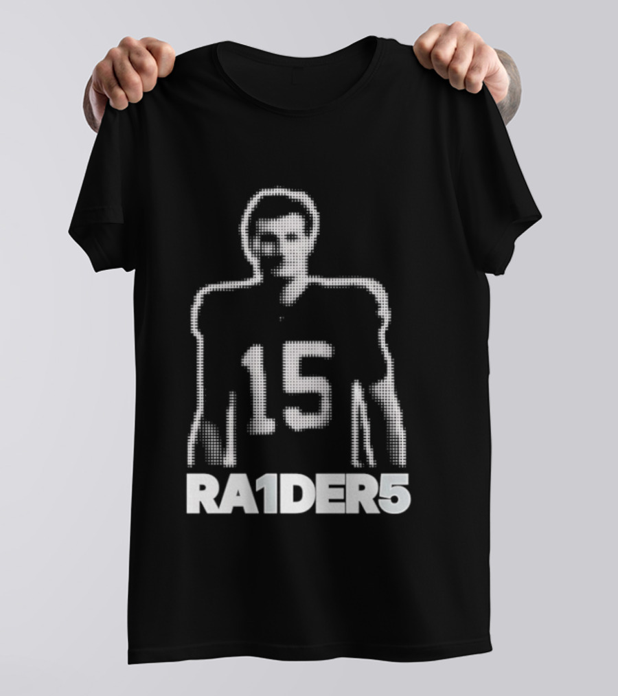 Indiana Hoosiers Fernando Mendoza 15 RA1DER5 Football Player Hero T-Shirt