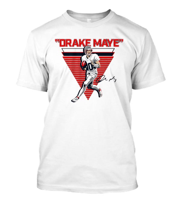 Drake Maye New England Patriots Football Player T-Shirt