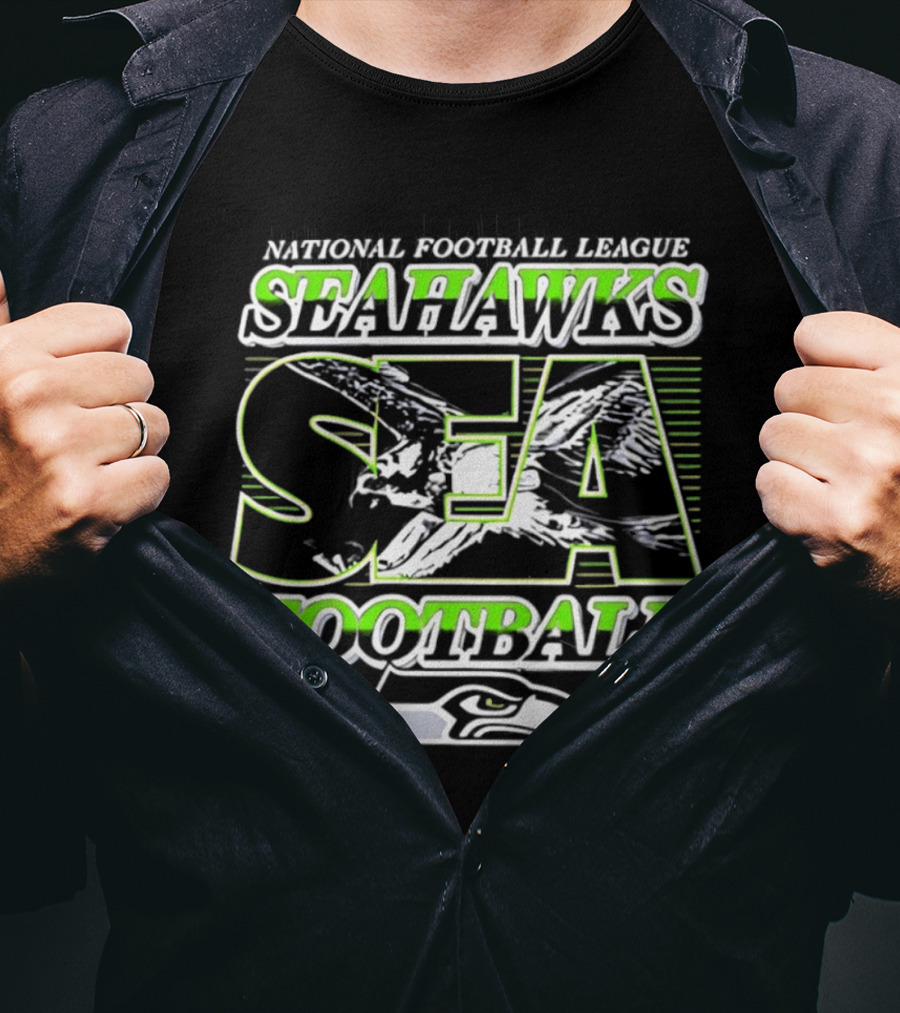 National Football League Seahawks SEA Football Est 1976 T-Shirt