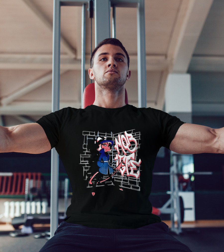 Helluva Boss Mob Life Urban Style Graffiti T-Shirt