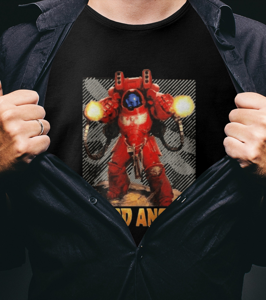 Warhammer 40 000 Blood Angels Space Marine Power Armor T-Shirt