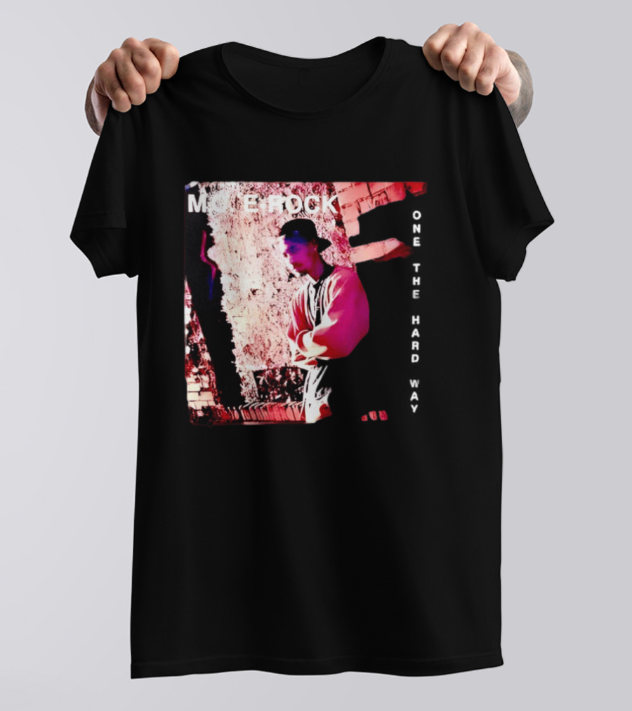 MC E Rock One The Hard Way Album Cover T-Shirt