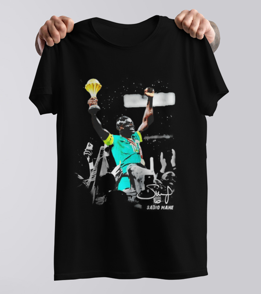 Sadio Mane AFCON 2025 Victory Celebration Iconic Moment T-Shirt