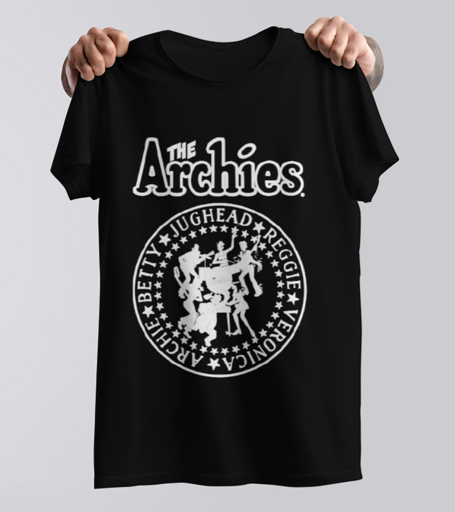 The Archies Jughead Reggie Veronica Betty Archie Hot Dog T-Shirt