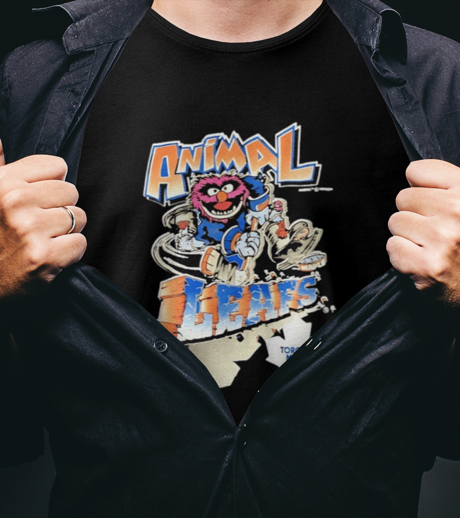 Animal Muppets Toronto Maple Leafs National Hockey League T-Shirt