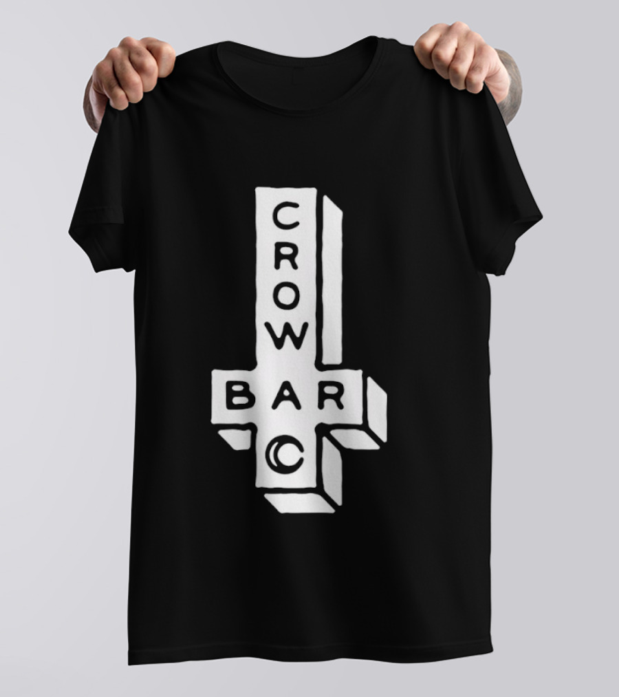 Crowbar Cross Vertical Arrangement T-Shirt