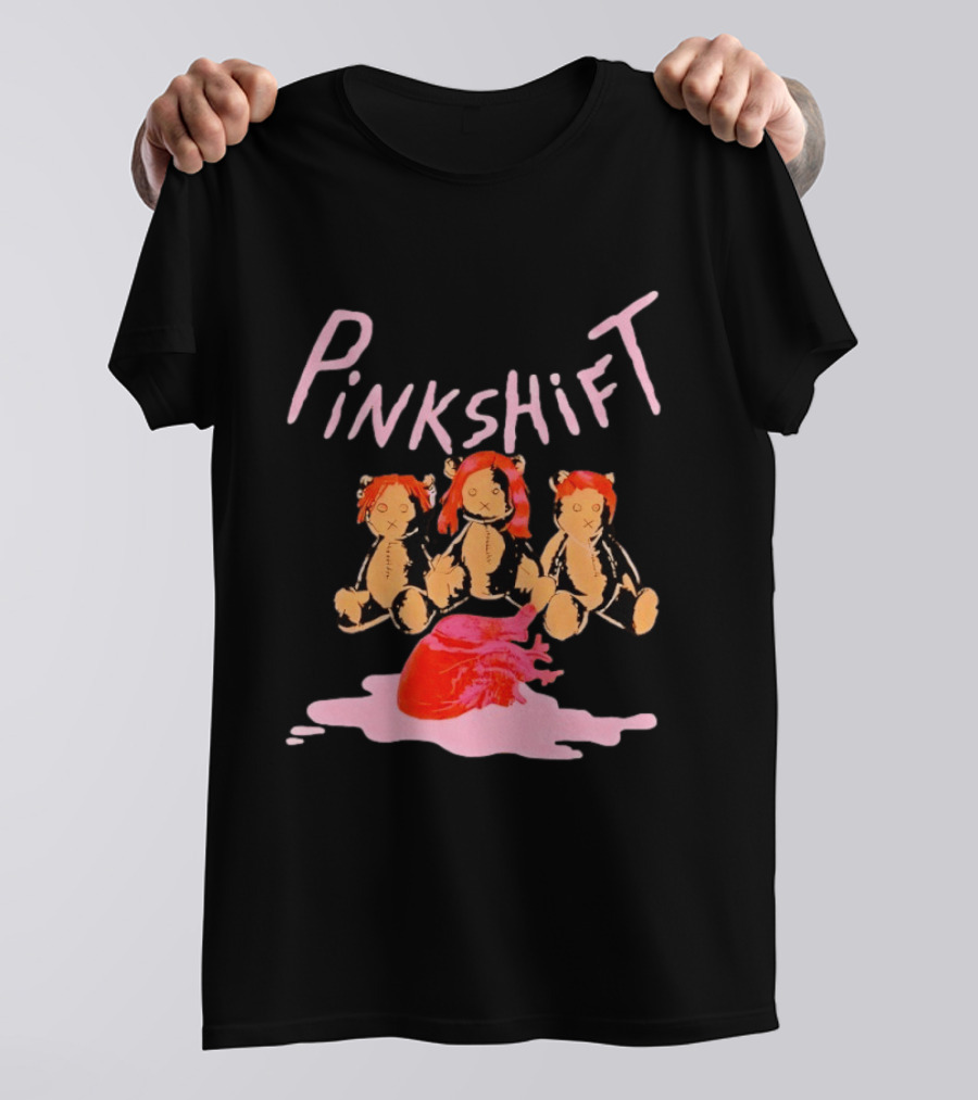 Pinkshift Bears With Heart And Splash T-Shirt
