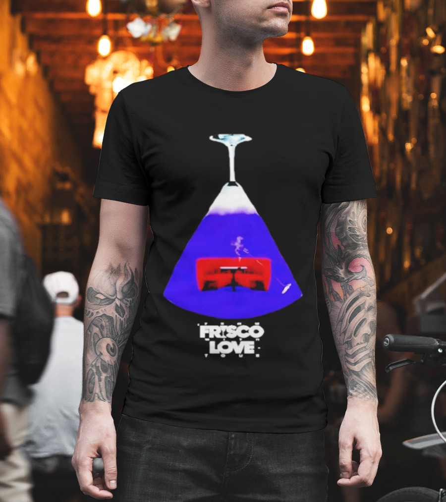 Ramirez Frisco Love With Love Martini Smoke And Couch T-Shirt