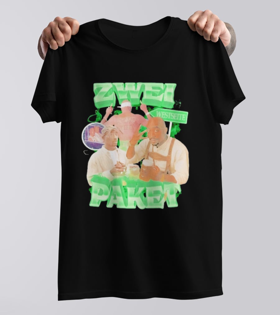 Zwei Paket Tupac Shakur Westseite T-Shirt