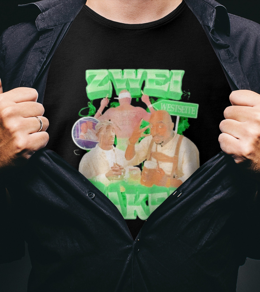 Zwei Paket Tupac Shakur Westseite T-Shirt