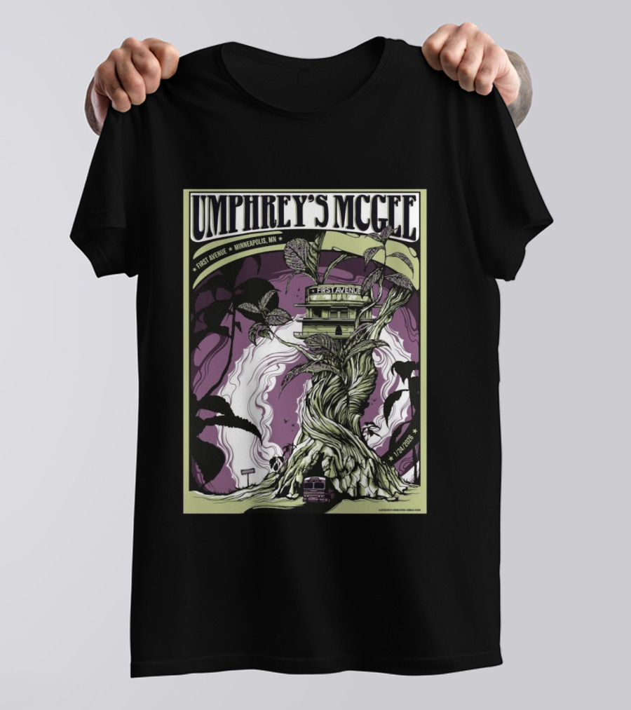 Umphrey's McGee First Avenue Minneapolis MN Jan 24 2026 T-Shirt