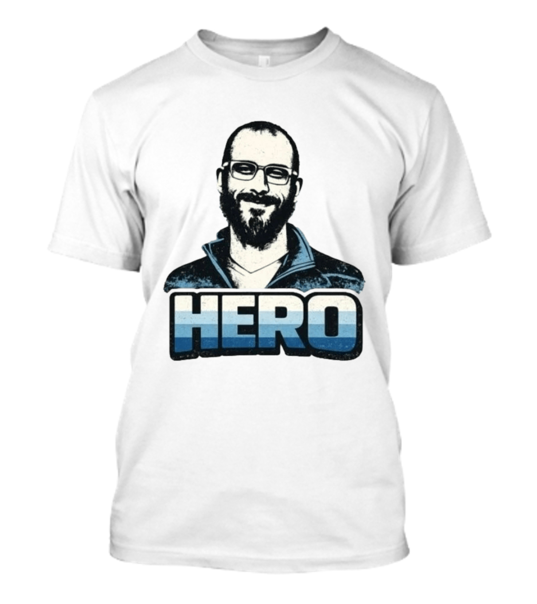 Hero Bold Iconic Portrait 2026 T-Shirt