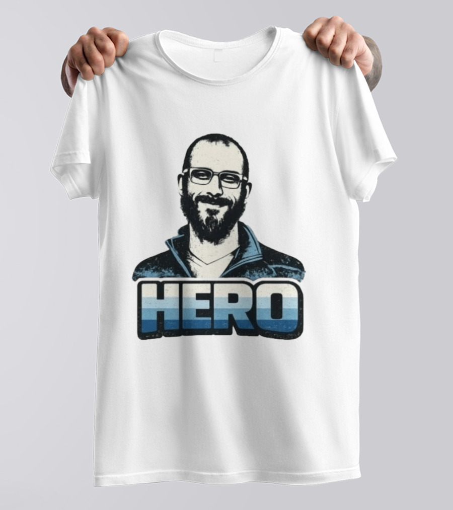Hero Bold Iconic Portrait 2026 T-Shirt