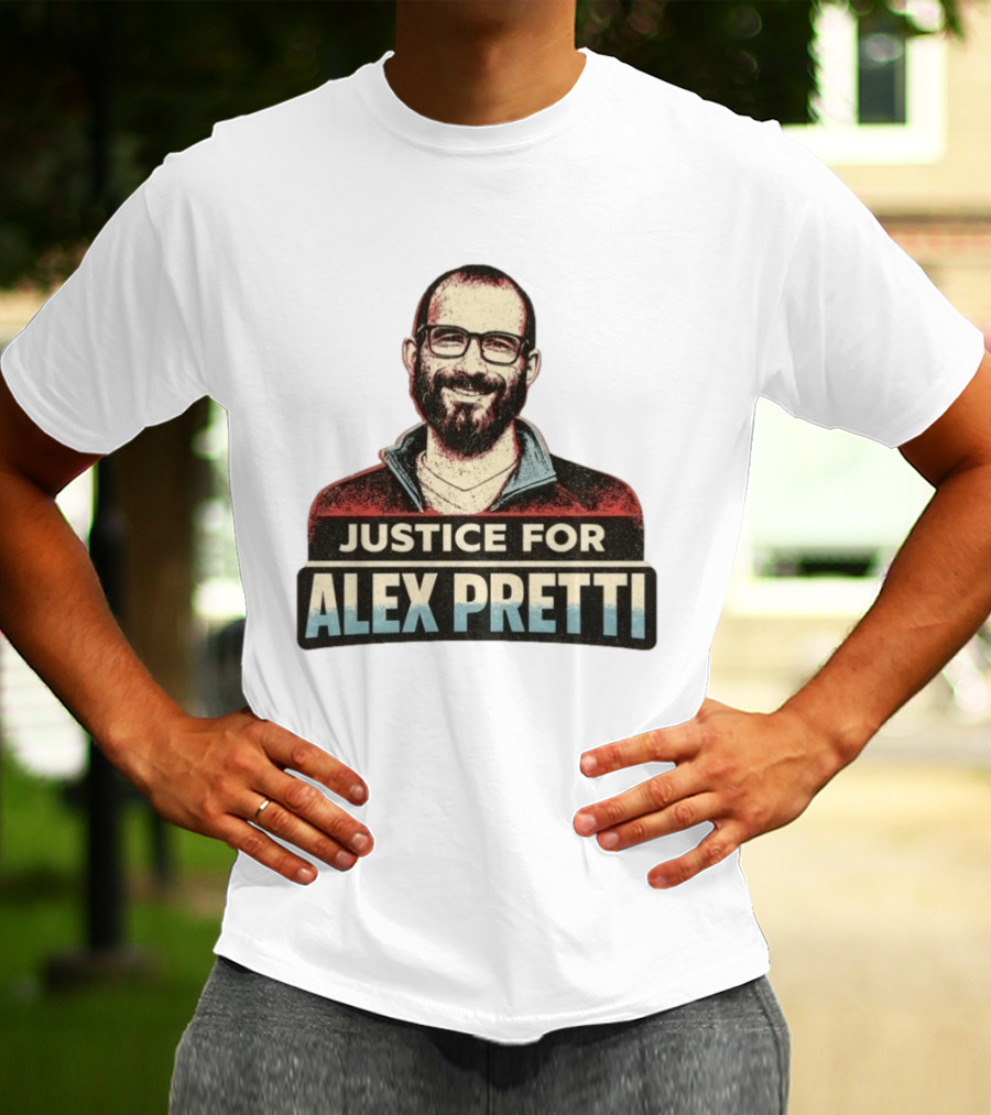 Justice For Alex Pretti Abolish ICE T-Shirt