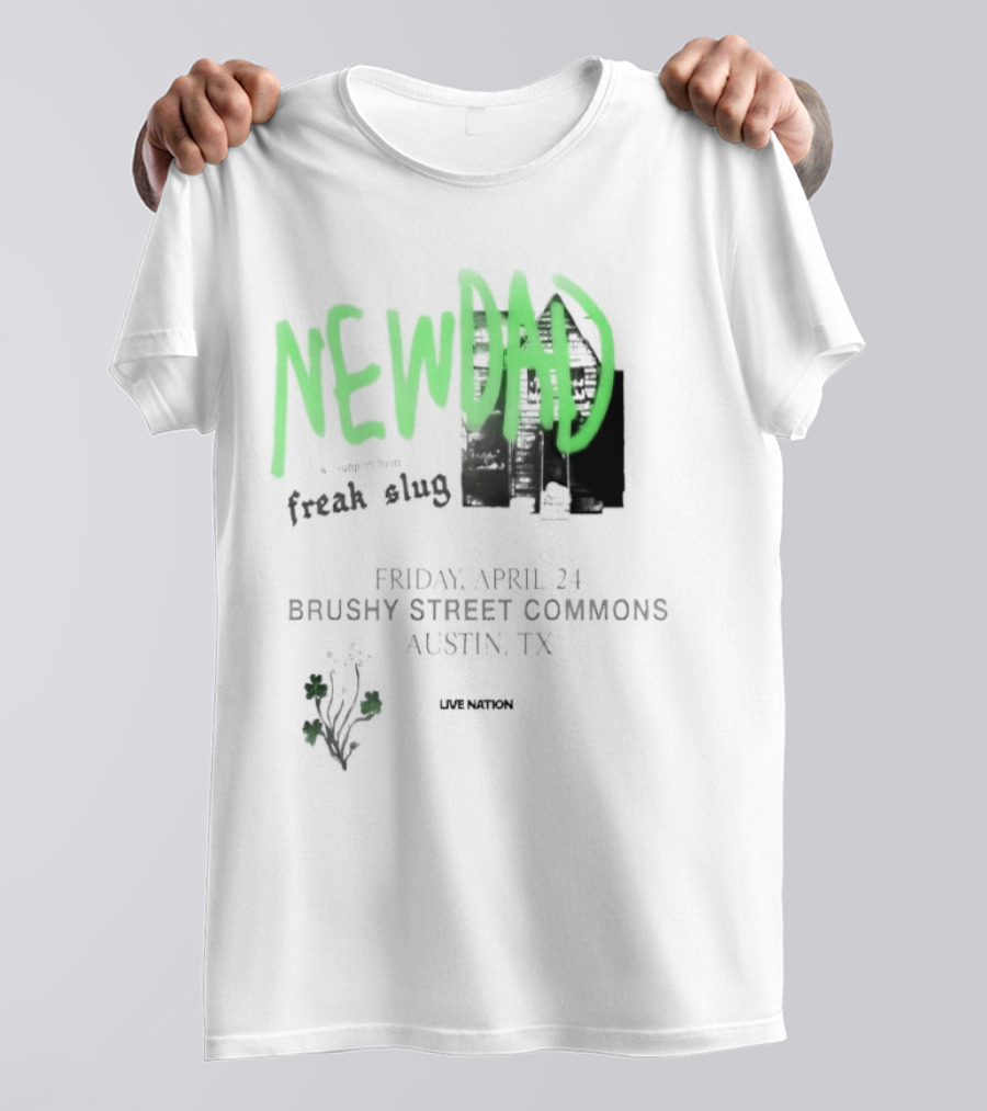 Newdad Live At Empire Control Room Austin TX April 24 2026 Concert Event T-Shirt
