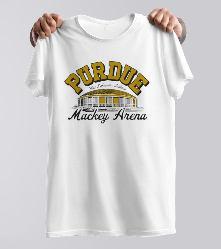Purdue Mackey Arena West Lafayette Indiana T-Shirt