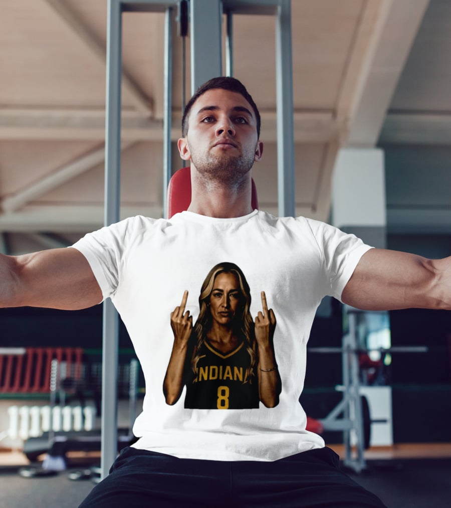 INDIANA 8 Flipping The Bird T-Shirt