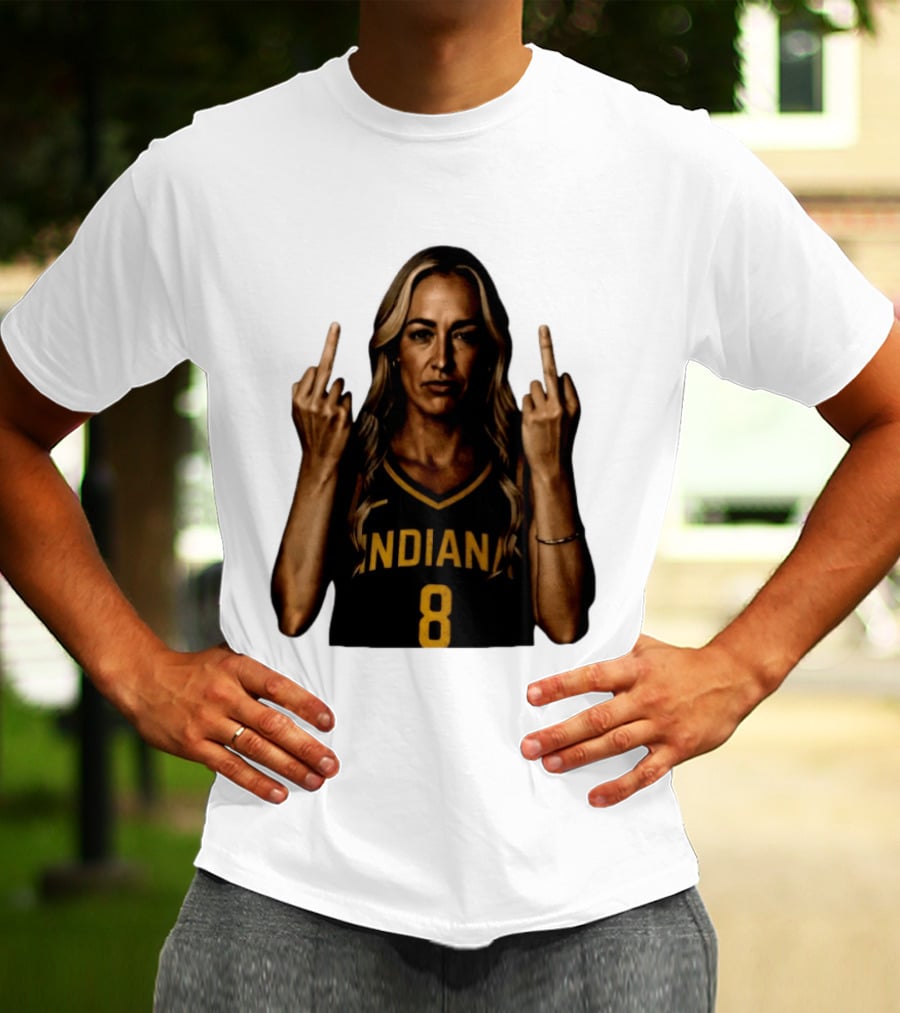 INDIANA 8 Flipping The Bird T-Shirt