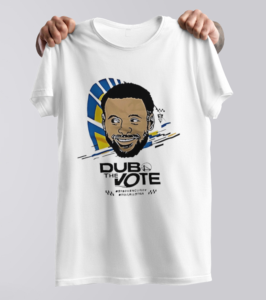 Stephen Curry Golden State Warriors Dub The Vote NBA Basketball Fan T-Shirt