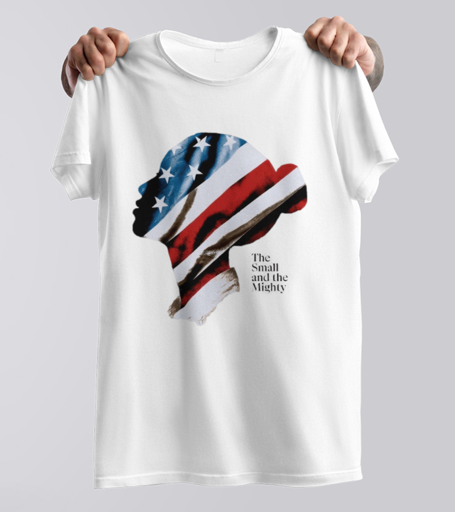 Patriotic American Flag Sharon McMahon Silhouette Stars And Stripes T-Shirt