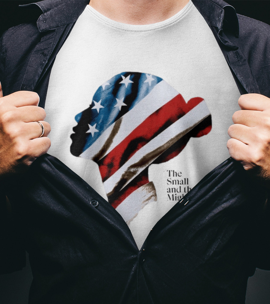 Patriotic American Flag Sharon McMahon Silhouette Stars And Stripes T-Shirt