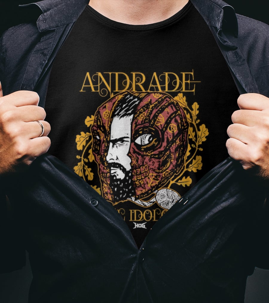 Andrade El Idolo WWE Mask T-Shirt