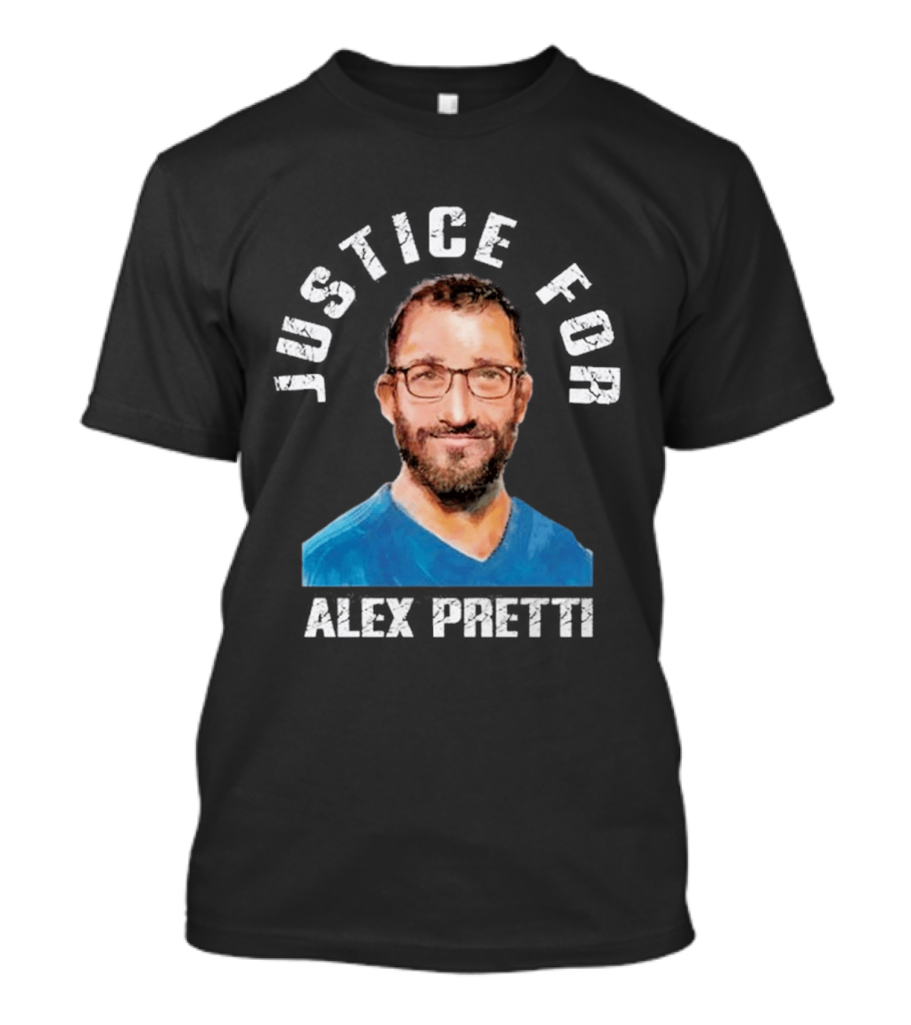 Justice For Alex Pretti Stand With Alex Pretti T-Shirt