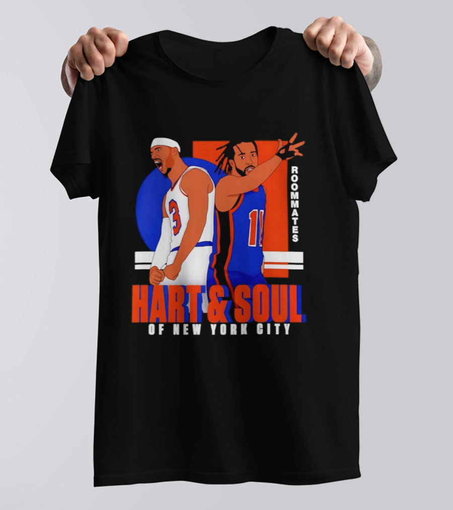 Hart And Soul Roommates Of New York City Knicks T-Shirt