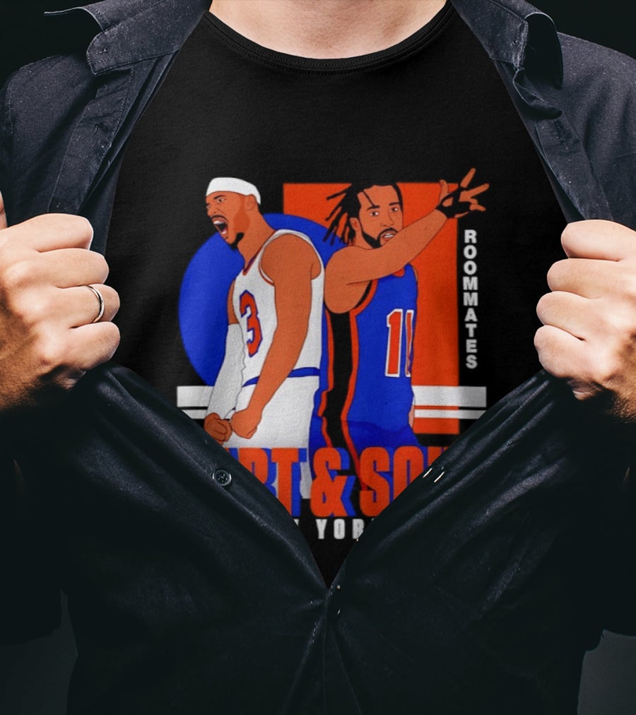 Hart And Soul Roommates Of New York City Knicks T-Shirt