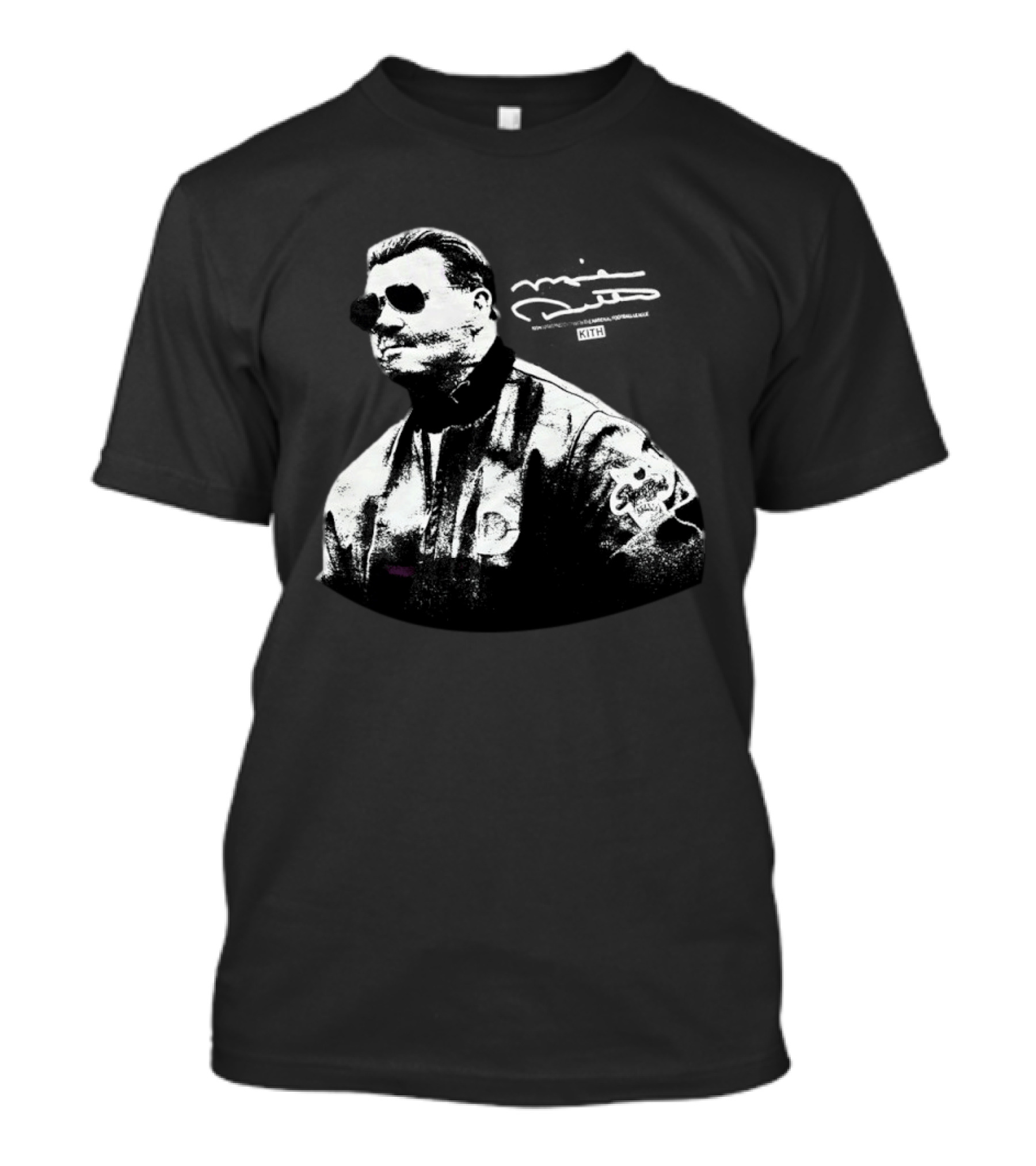 Mike Ditka Chicago Bears GSH Jacket And Sunglasses T-Shirt