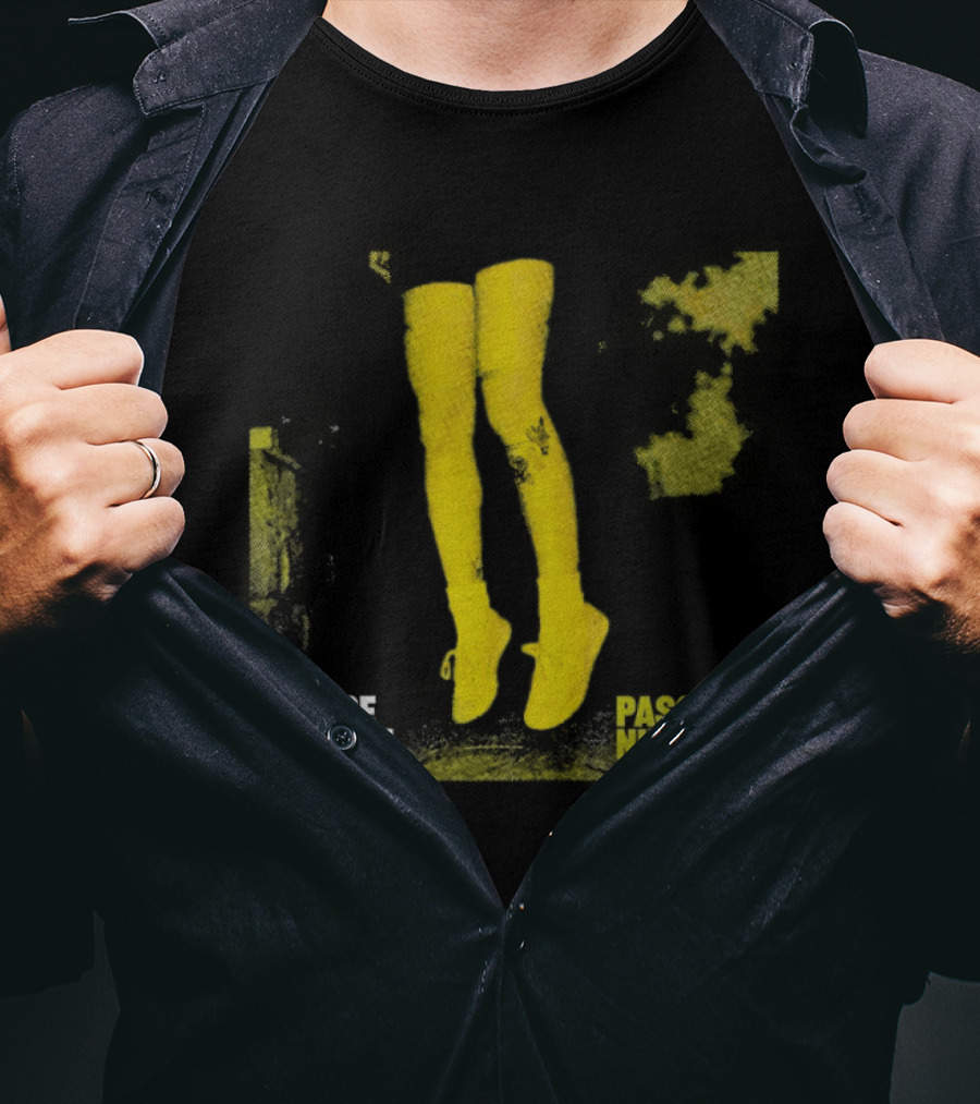 Pierce The Veil Pass The Nirvana Yellow Boots T-Shirt
